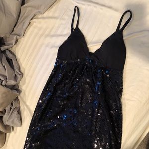 Sexy Sequin little black dress LBD